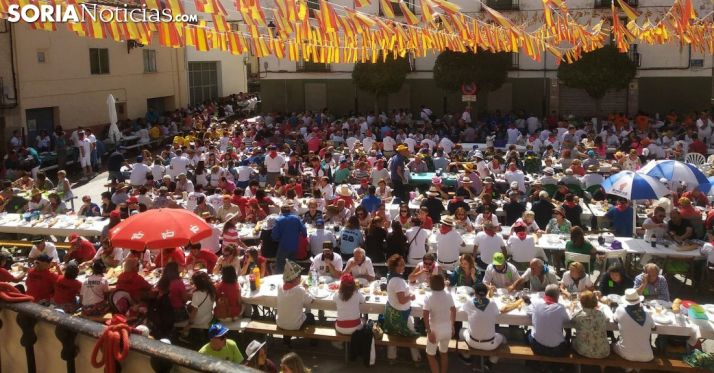Imagen de la plaza de España este martes. /SN