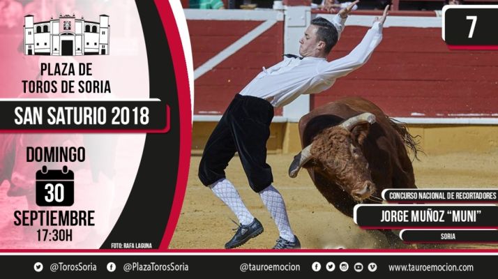 Los grupos y  el orden de actuación para el Concurso Nacional de Recortadores de Soria