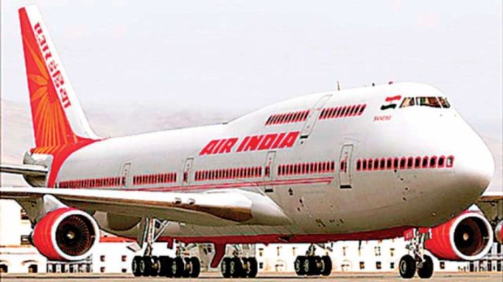 Una aeronave de la compañía Air India. 