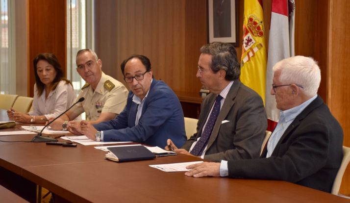 Lourdes Andrés, Mauro Velasco, Manuel López y Juan Manuel Ruiz Liso. /Jta.