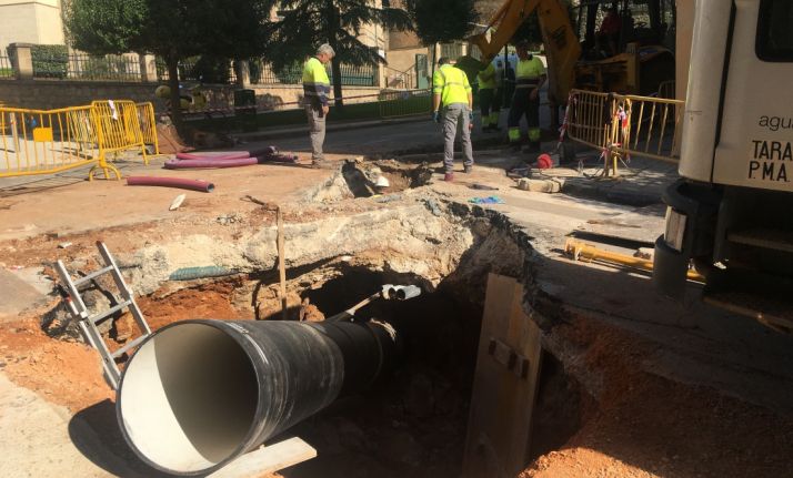 Imagen de las labores este martes. /Ayto.