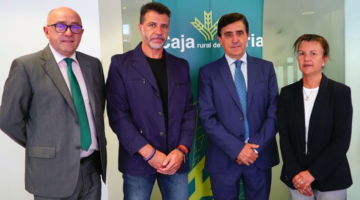 Domingo Barca, Carlos Martínez Izquierdo, Antonio Gómez y Carmen Ruiz. /CRS