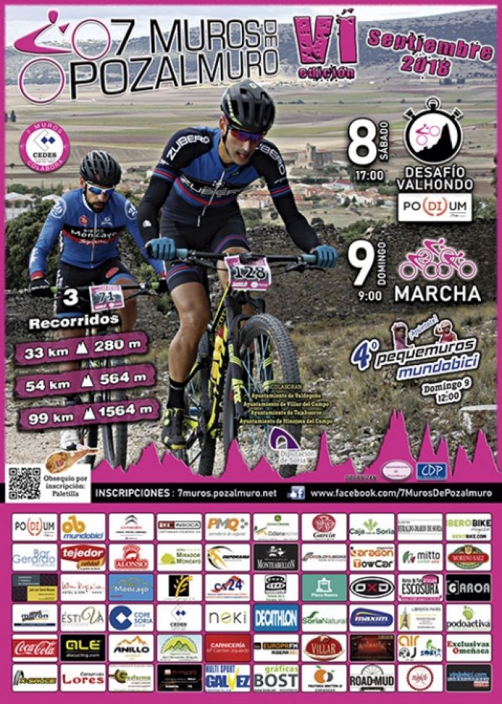 Los 7 Muros de Pozalmuro se celebrarán los días 8 y 9 de septiembre