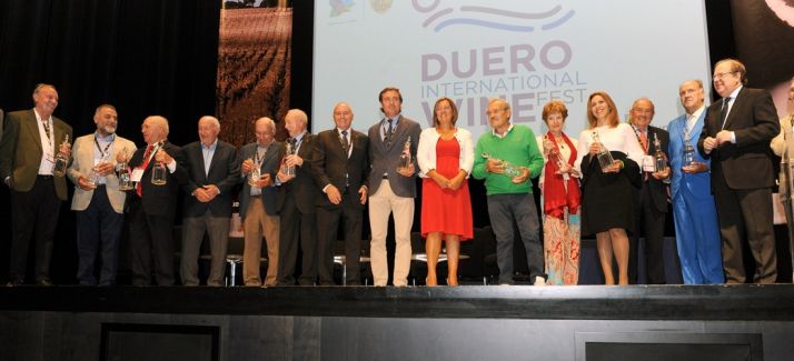 Homenaje a los pioneros del vino en Castilla y León. /Jta.
