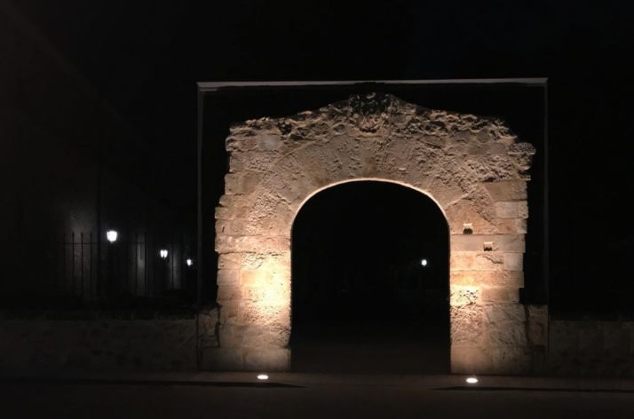 El Burgo de Osma ilumina la portada del legado de la Huerta Santillán 
