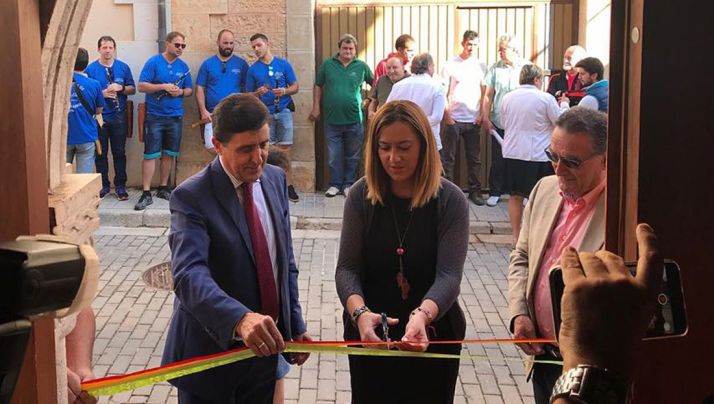 Barcones, junto a Carlos Martínez Izquierdo (dcha.) y Anselmo García. /Subdelg.