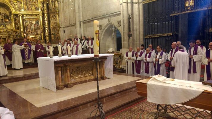 Una imagen del funeral de este miércoles. /DOS