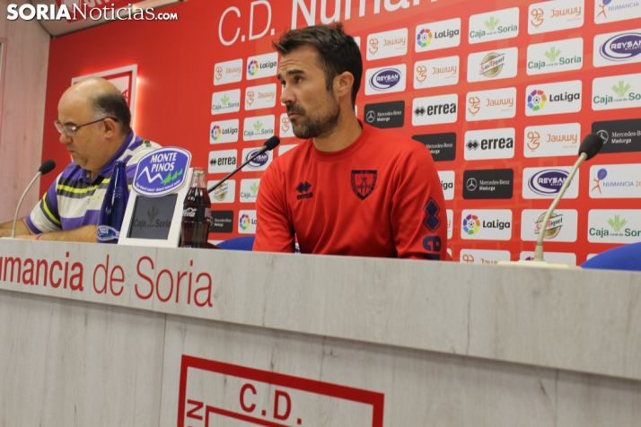 López Garai, en rueda de prensa.