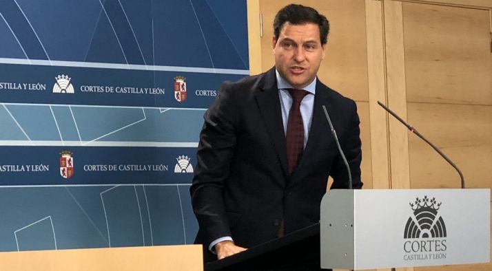 Raúl de la Hoz, portavoz del PP en las Cortes regionales. /EP