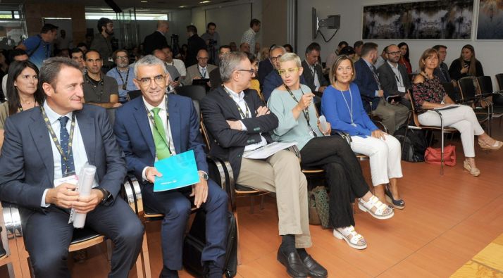 Una imagen de la jornada este martes en el Itacyl. /Jta.