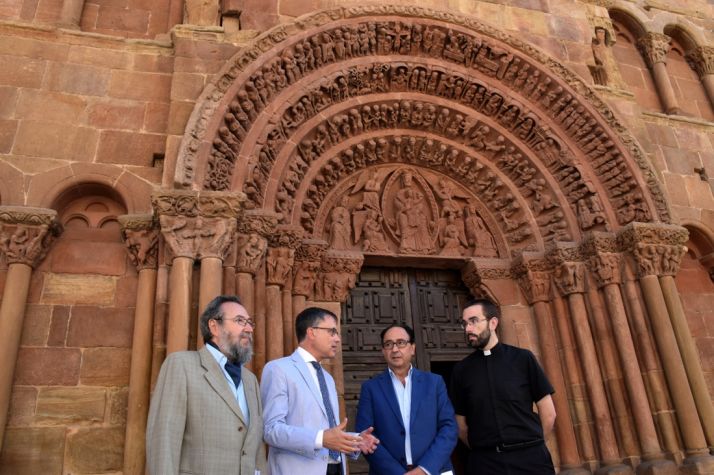 De la Casa (izda.), Saiz, López y Tejedor. /Jta.