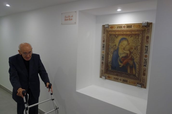 Eustaquio de la Torre Romero, en El pasillo de D. Eus. Cedida