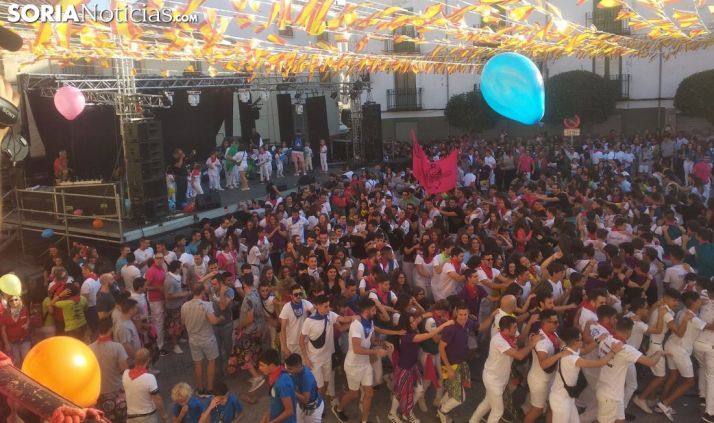 Una imagen del arranque de las fiestas olvegueñas. /SN