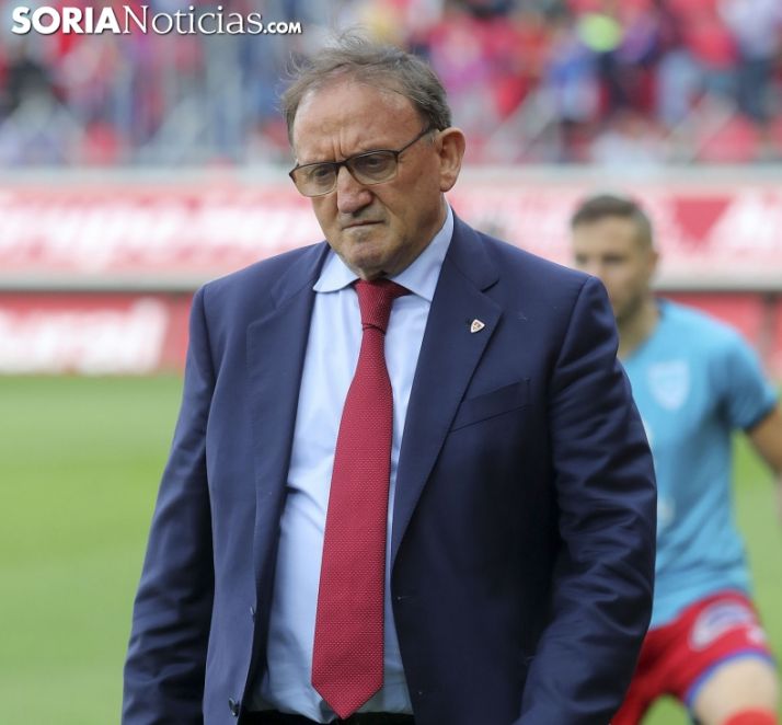 Francisco Rubio Gracés, presidente del CD Numancia. 