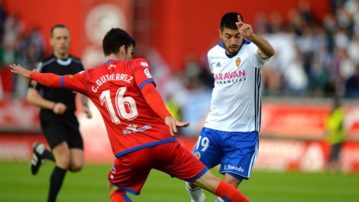 Numancia-Zaragoza, en Los Pajaritos. LaLiga