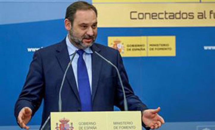 José Luis Ábalos, ministro de Fomento. 