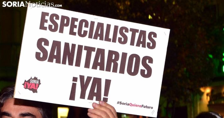 Uno de los carteles exhibidos en la manifestación del pasado viernes. /SN