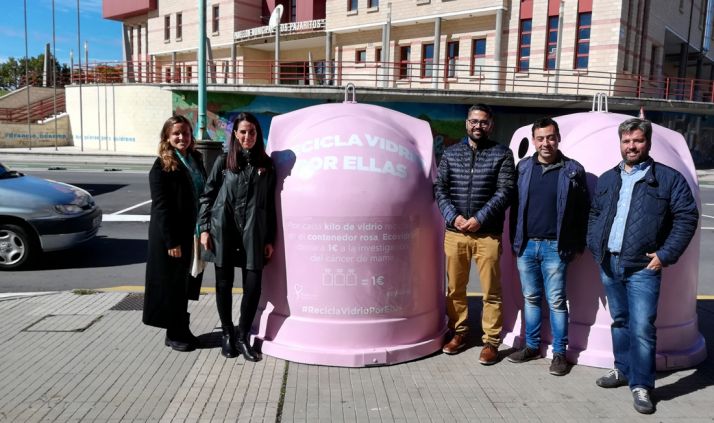 Uno de los contenedores instalados en la capital. /Ayto.