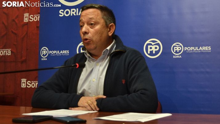 Adolfo Sainz, este martes en rueda informativa. /SN