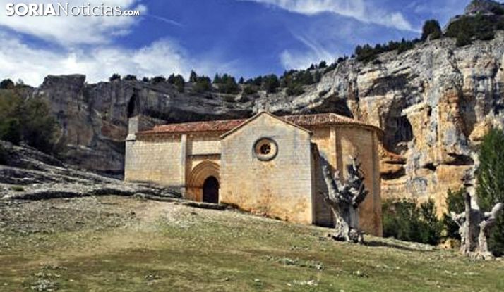 Comienza la restauración de la ermita del Cañón del Río Lobos