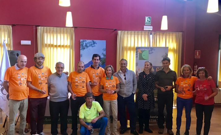 El color naranja, protagonista absoluto en el II Torneo de golf a favor de la AECC de Soria. Cedida 
