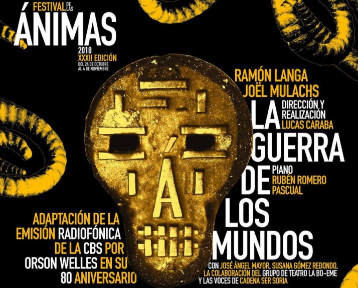 Ramón Langa y Jöel Mulachs protagonizan este martes ‘La Guerra de los Mundos’, el primer radioteatro representado en Soria