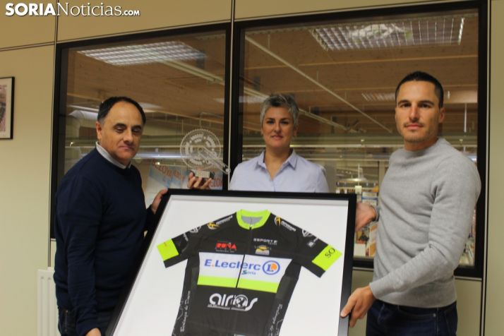 De izquierda a derecha: Fernando Marín, Conchi Comas y Chema Catalina. SN