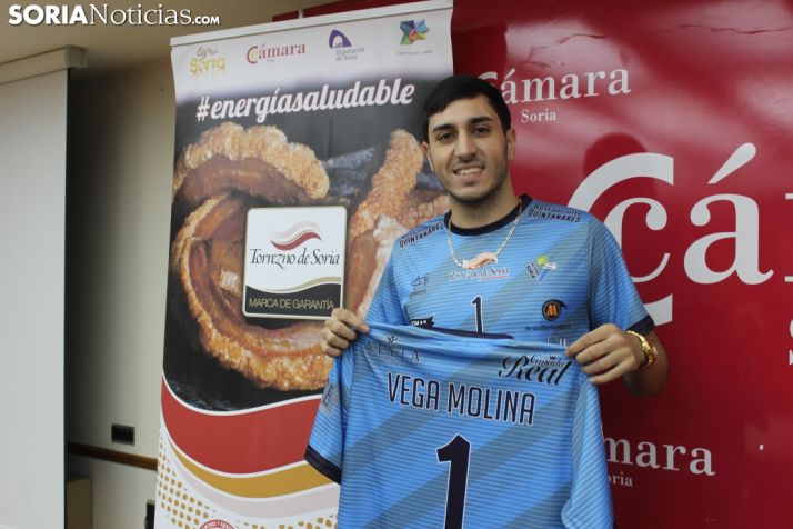 Luis Enrique Vega, nuevo jugador del Río Duero. SN