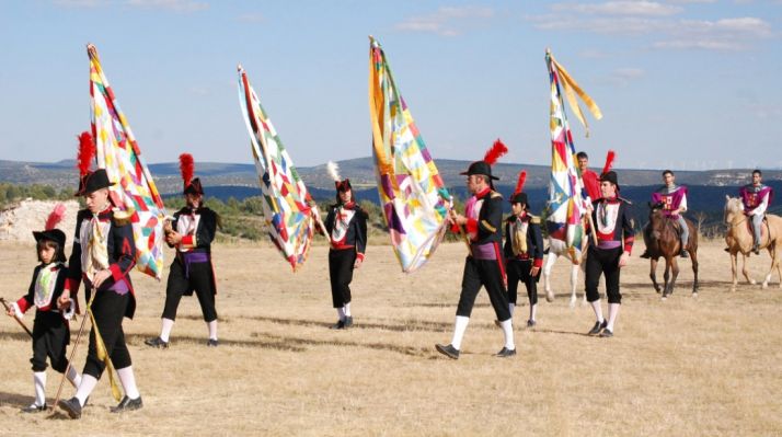 Una imagen de la Soldadesca de Iruecha. 