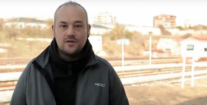 Iván Aparicio, cabeza visible de la asociación Reucerdo y Dignidad. 