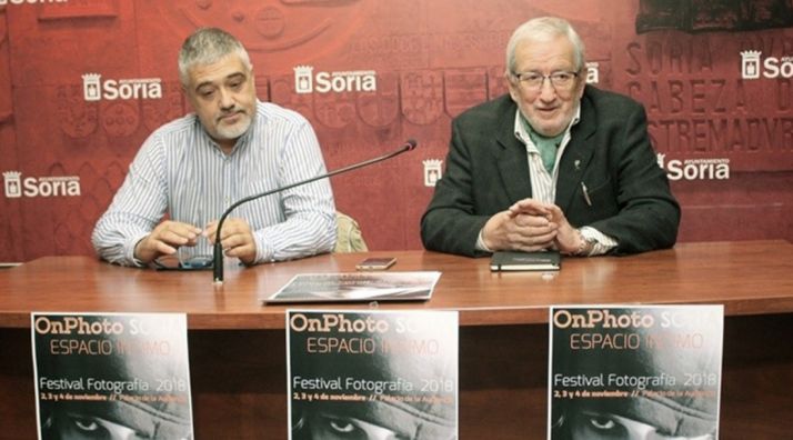 Juan Carlos Rodrigo (izda.) y Jesús Bárez este juevs. /EP