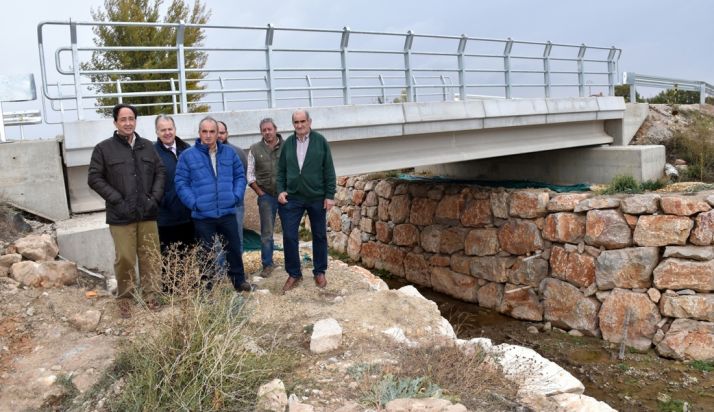 El puente de Los Villares, ya concluido. /Jta.