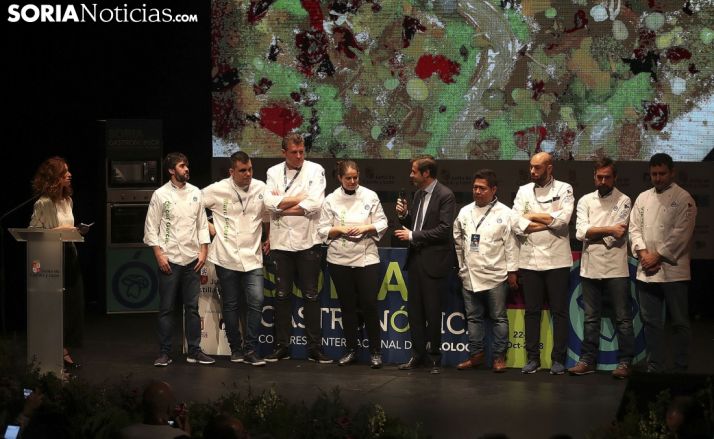 Una imagen de la clausura este martes. /SN