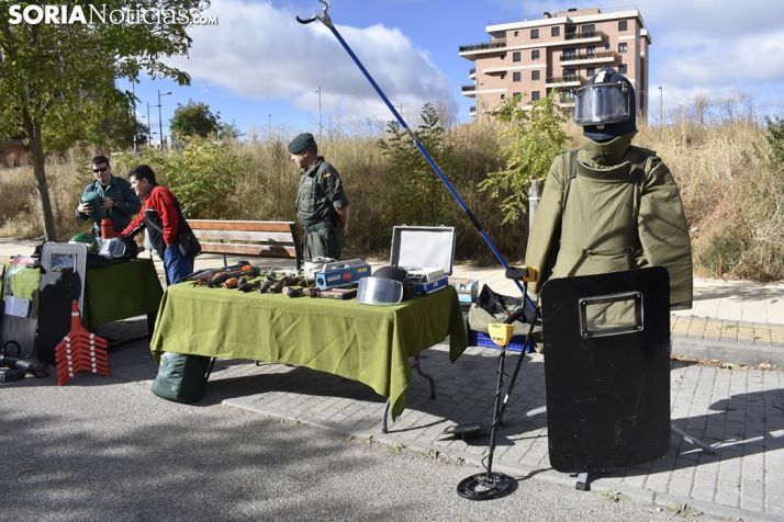 Exposición medios de la Comandancia de Soria.