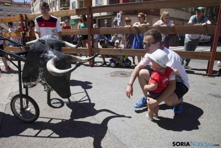 Encierro infantil y clases de toreo para los más jóvenes este domingo en Soria