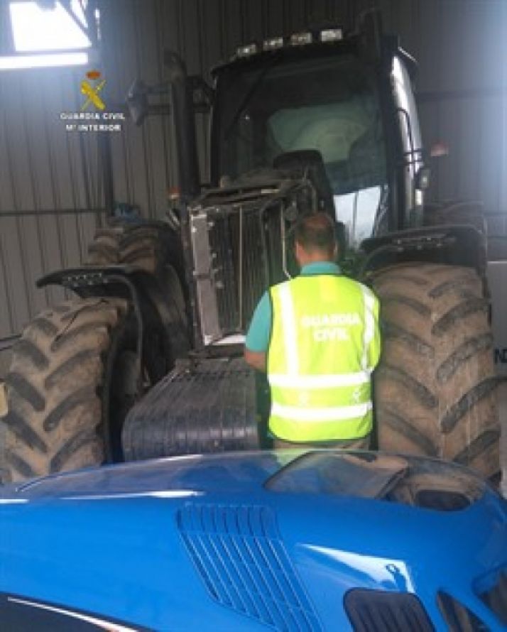 Dos detenidos por robar un tractor en la comarca leonesa de Babia
