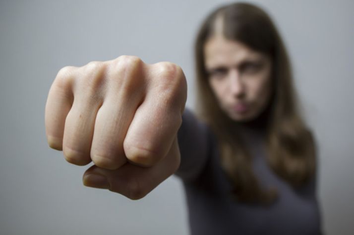 Pandora Soria realiza talleres de autodefensa en la UVa. 