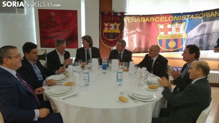 25 aniversario de la Peña Barcelonista Soriana. /SN