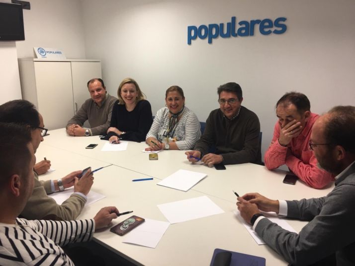 La vicesecretaria autonómica de Programas del PP de Castilla y León mantiene un encuentro en Soria