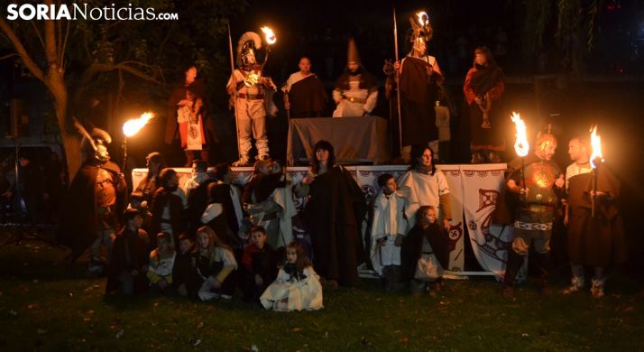 Multitudinario Samain en Garray