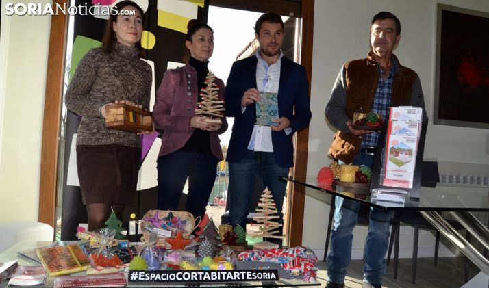 Nora Vergara, Patricia Pascual, Enrique Jiménez y Nacho Simón, este martes. /SN