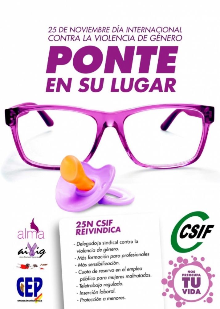 CSIF lanza la campaña ‘Nos preocupa tu vida’ para ayudar a las mujeres que sufren violencia de género en el ámbito laboral