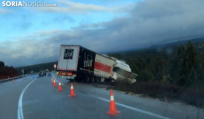 El vehículo tras el acccidente. /SN