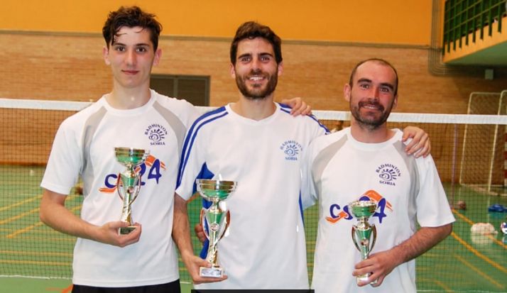 El podio de absoluto del año pasado. 