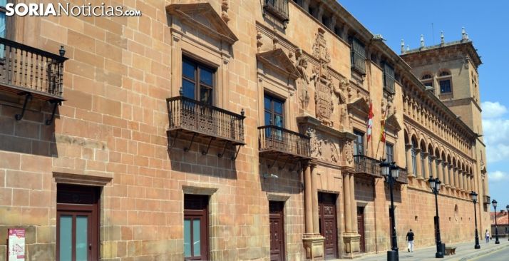 El palacio de los Condes de Gómara, sede de la Audiencia Provincial. /SN