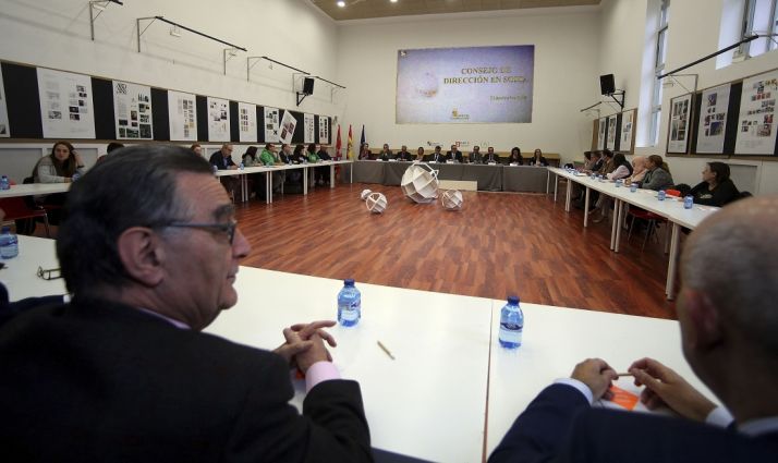 Participantes en el Consejo de Educación Abierto en Soria, este martes. /SN