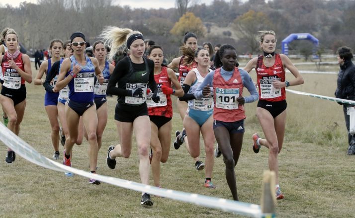 Una imagen de la prueba del pasado domingo. 