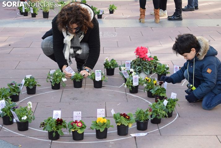 Día Internacional contra la Violencia de Género en Soria.