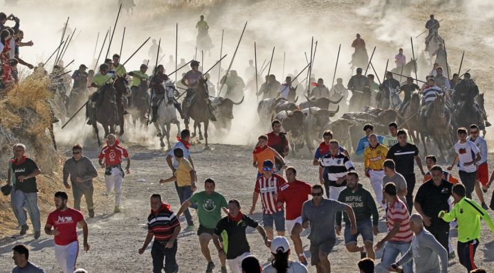 Una imagen de estos festejos. /Ayto. Cuéllar-César Quintanilla