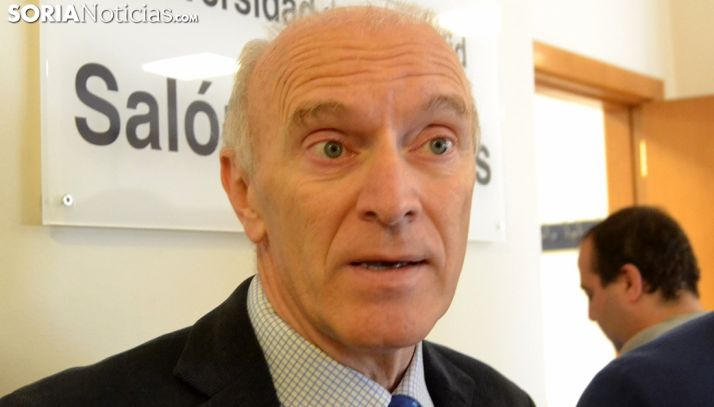 Luis Fernández Regalado, este martes en el Campus. /SN